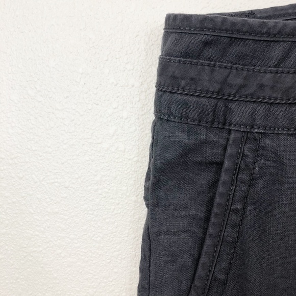 Prana Tie Waist Gray Hiking Pants Size 6 - Picture 4 of 8